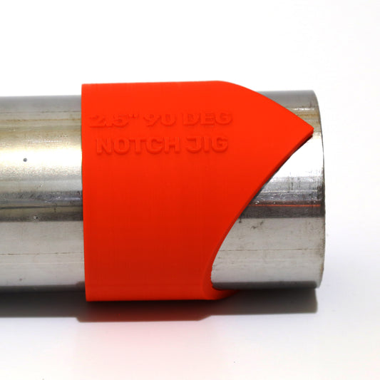Equal Angle Notch 90 degree Pipe Cutting Jig Sleeves - OD Tube