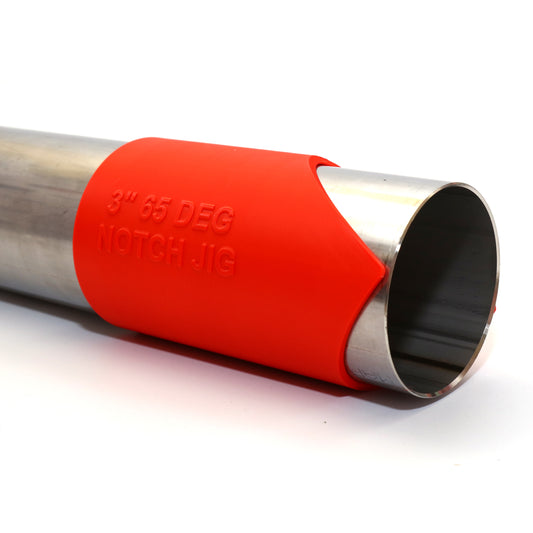 Angled Notch Pipe Cutting Jig Sleeves - OD Tube