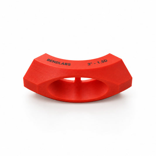 X pipe marking jig for 3 inch 1.5D bends
