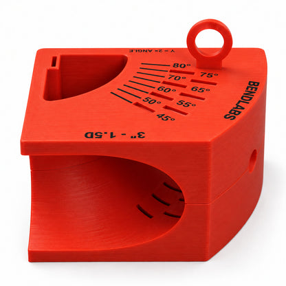 Trim angle scale on the Y merge block, 45 to 80 degrees