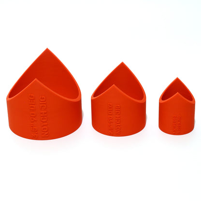 Equal Angle Notch 90 degree Pipe Cutting Jig Sleeves - OD Tube