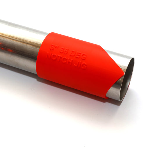 Angled Notch Pipe Cutting Jig Sleeves - OD Tube